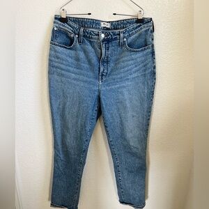 Madewell curvy vintage jeans